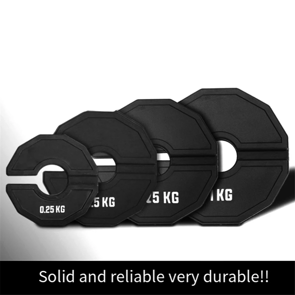 Durable Calibrated Rubber Gym Weight (250g)