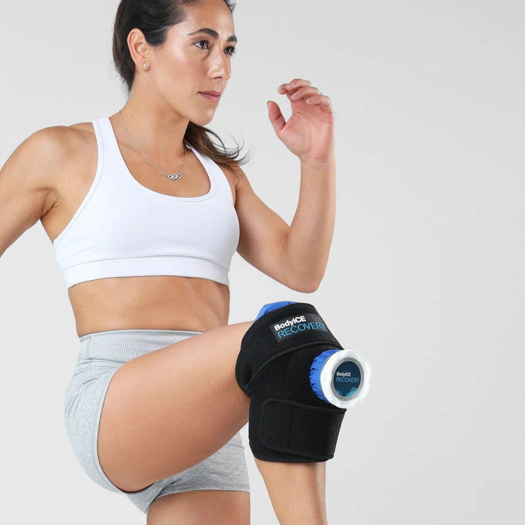 Reusable Hot & Cold Ice Bag with Adjustable Wrap (6 Inch)