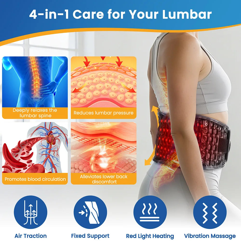 Cordless Inflatable Massage Belt