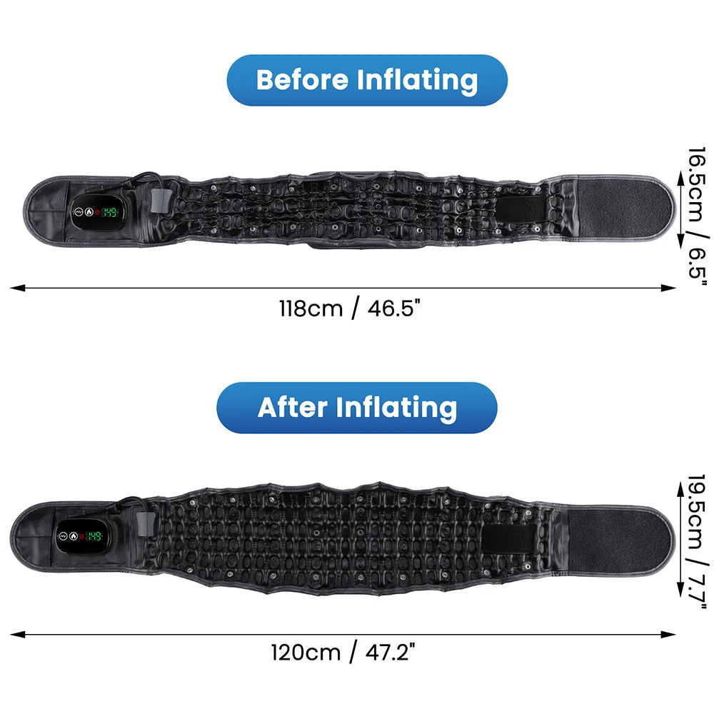Cordless Inflatable Massage Belt