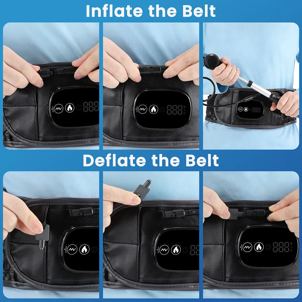 Cordless Inflatable Massage Belt