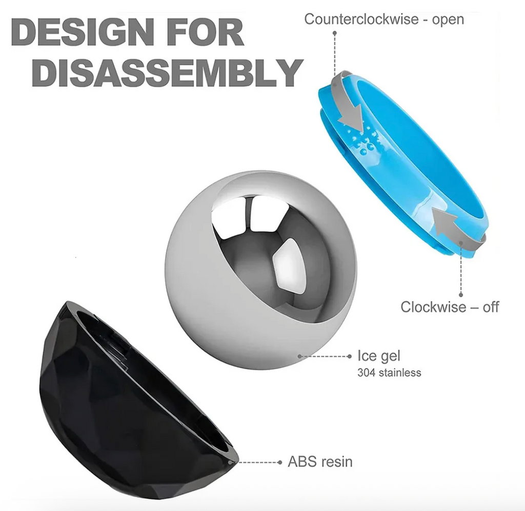 Cold Massager Roller Ball For Sore & Achy Muscles