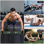 New Foldable 9 in 1 Body Building Push Up Board