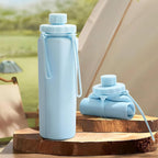 Silicone Collapsible Water Bottle (600ML)
