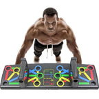 New Foldable 9 in 1 Body Building Push Up Board