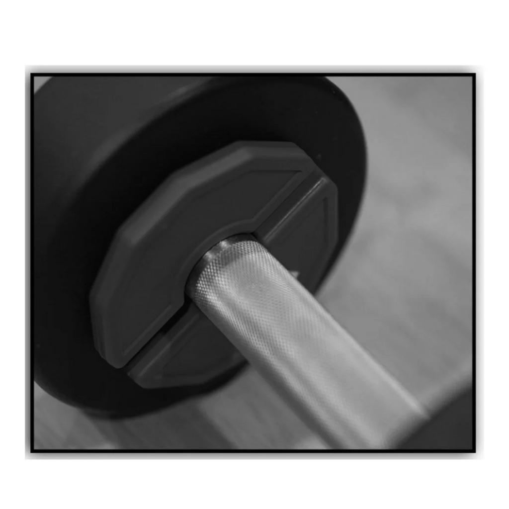 Durable Calibrated Rubber Gym Weight (250g)