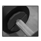 Durable Calibrated Rubber Gym Weight (250g)