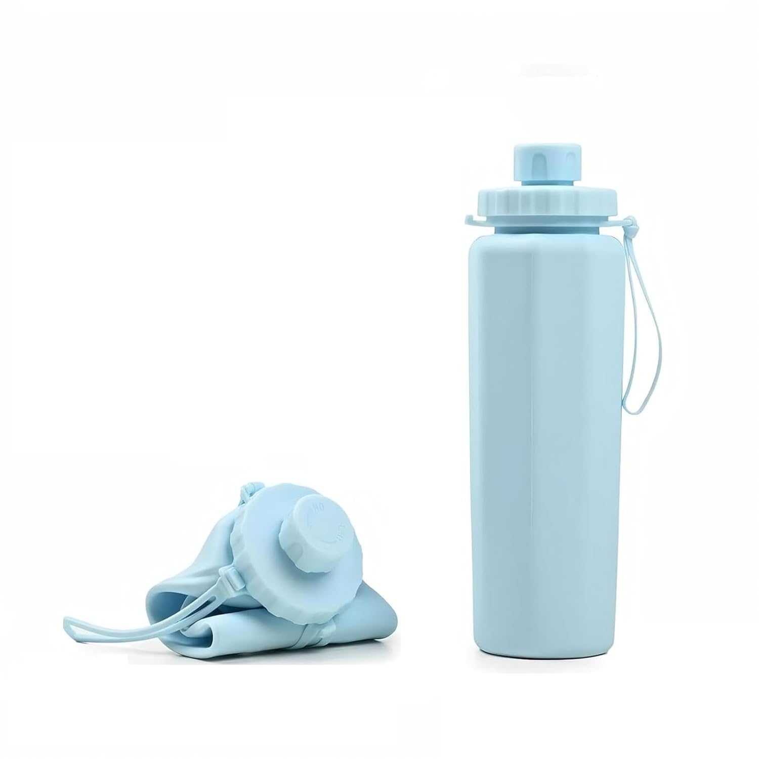 Silicone Collapsible Water Bottle (600ML)
